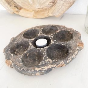 oud stenen Takoyaki plaat-simhome